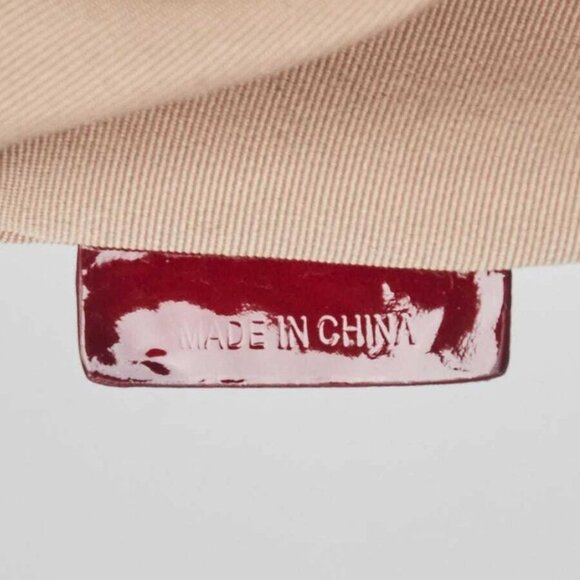 Burberry Beige/Red Supernova Star Check Coated Canvas and Leather Crossbody Bag - Picture 7 of 12